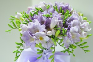 Un semplice mazzolino di fresie fatto da Alessia (anticipazione)