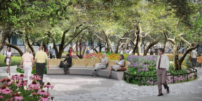 Illustrative Rendering - Philosophy Garden