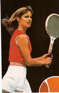 chris evert maglia arancio